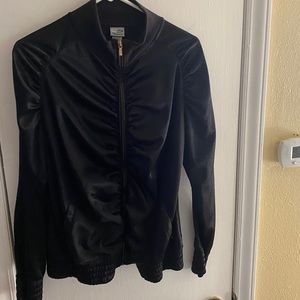 C9 by Champion ruched zip-up mesh jacket w/pockets